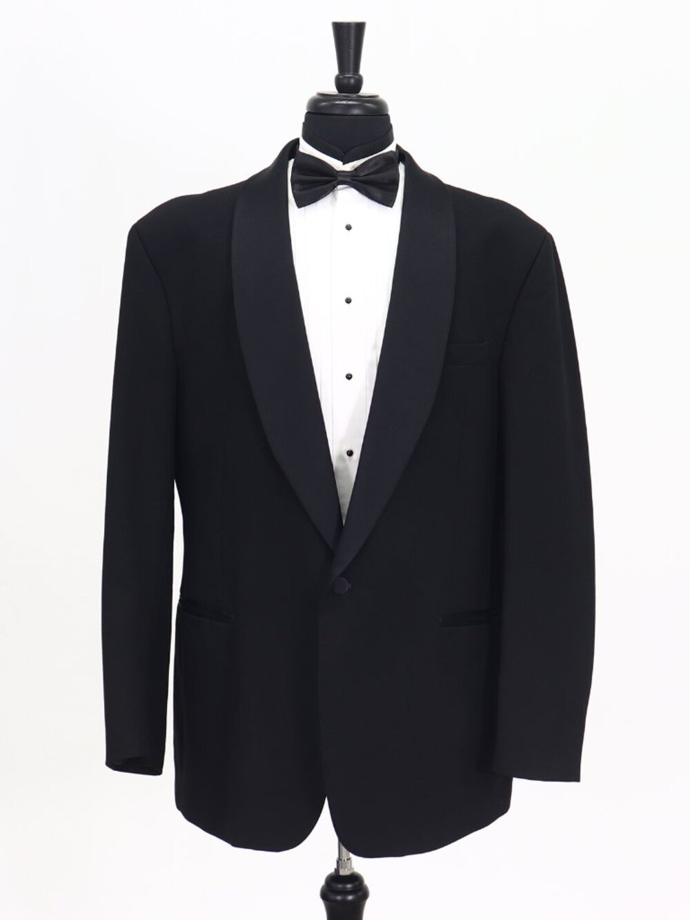 Alexander Julian 46L Brown Blazer Sport Coat Tuxedo Jacket 1-Button Solid Y951
